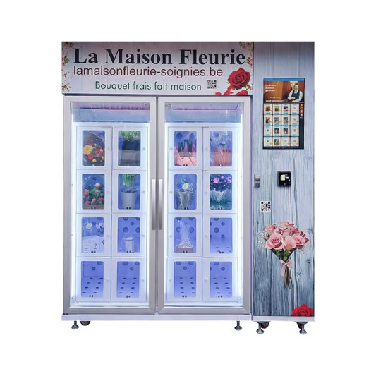 WEIMI Smart Flower Lockers Vending Machine | Perfect 24/7 Floral Solution for Weddings & Events