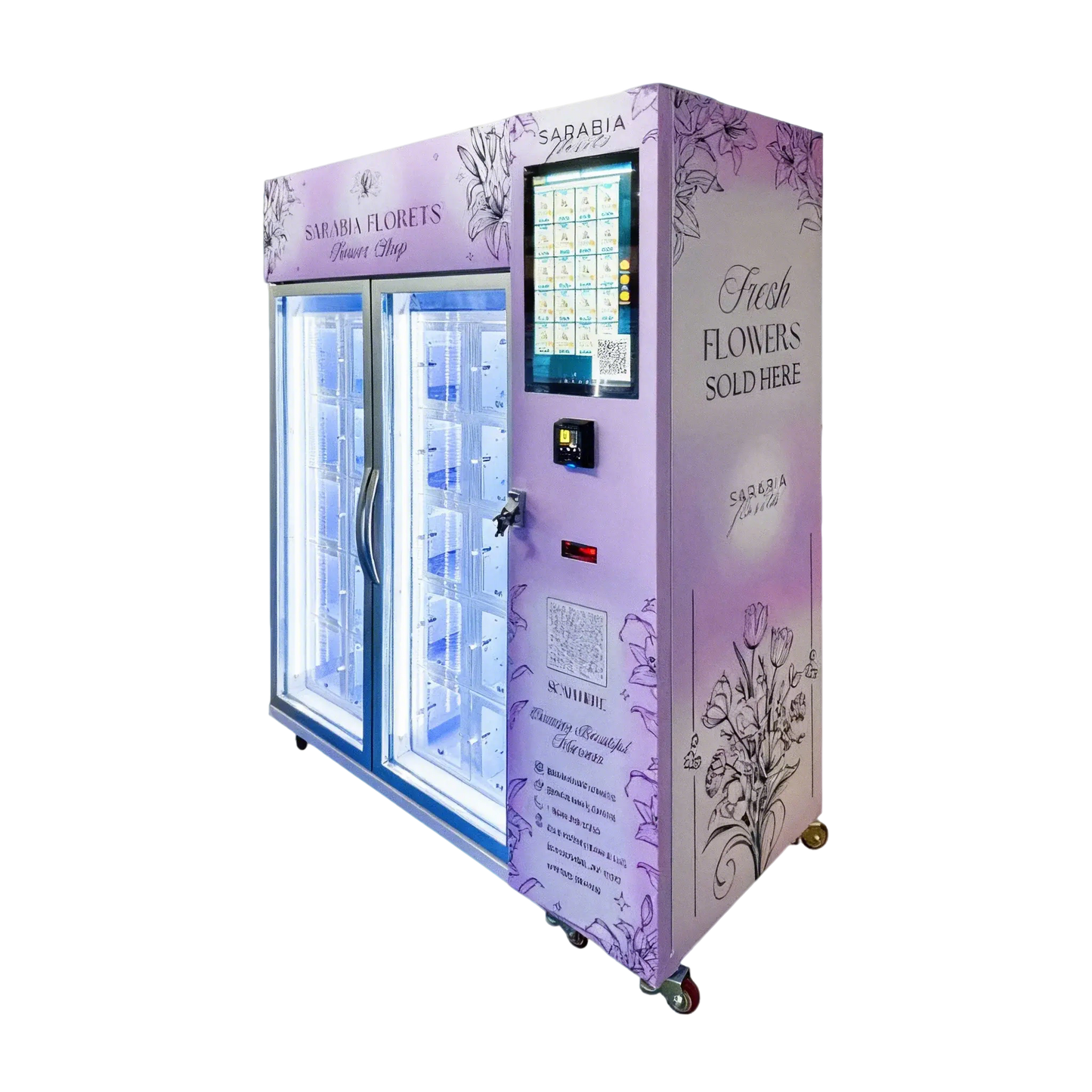 Flowers Lockers Vending Machine | 24/7 Automated Flower Retail Business