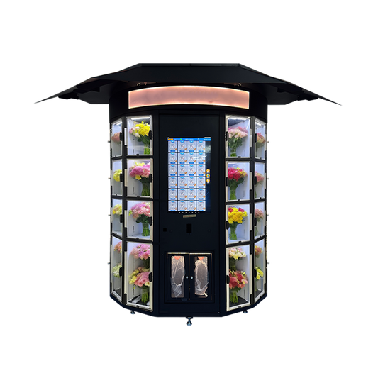 Intelligent System for Setting Up Flower Vending Machines with Canopies