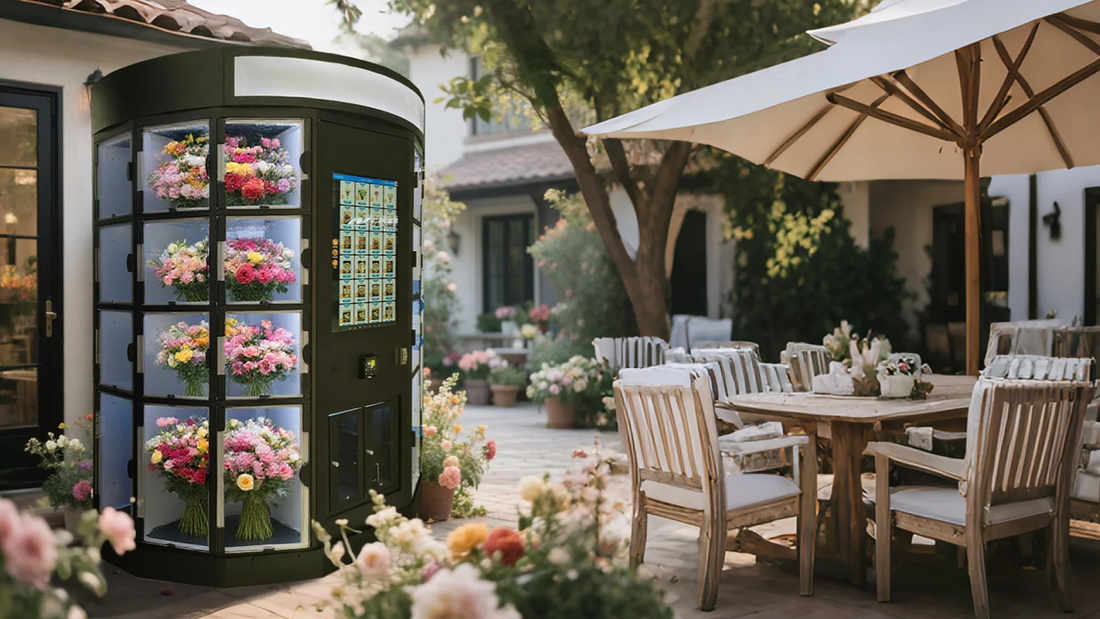 How To Start A Vending Machine Business?-24/7 Unmanned Flower Shop: Intelligent Transformation, Winning in the Future