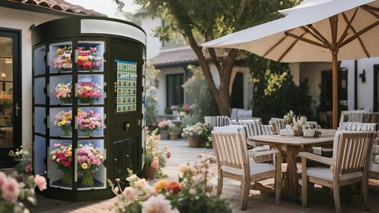 How To Start A Vending Machine Business?-24/7 Unmanned Flower Shop: Intelligent Transformation, Winning in the Future