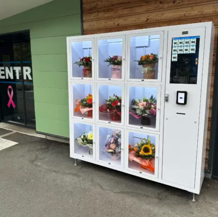 Florist Machine How Smart Flower Vending Machines Let Small Florists Compete With Big ...