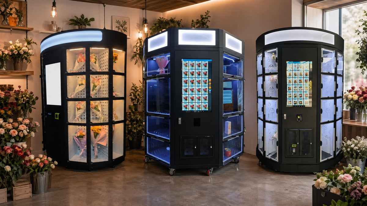 Flower Vending Machines 2026: WEIMI Premium Multi-Model Automated Solu ...