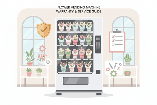 Flower Vending Machine Warranty Guide: Coverage, Exclusions and Spare Parts