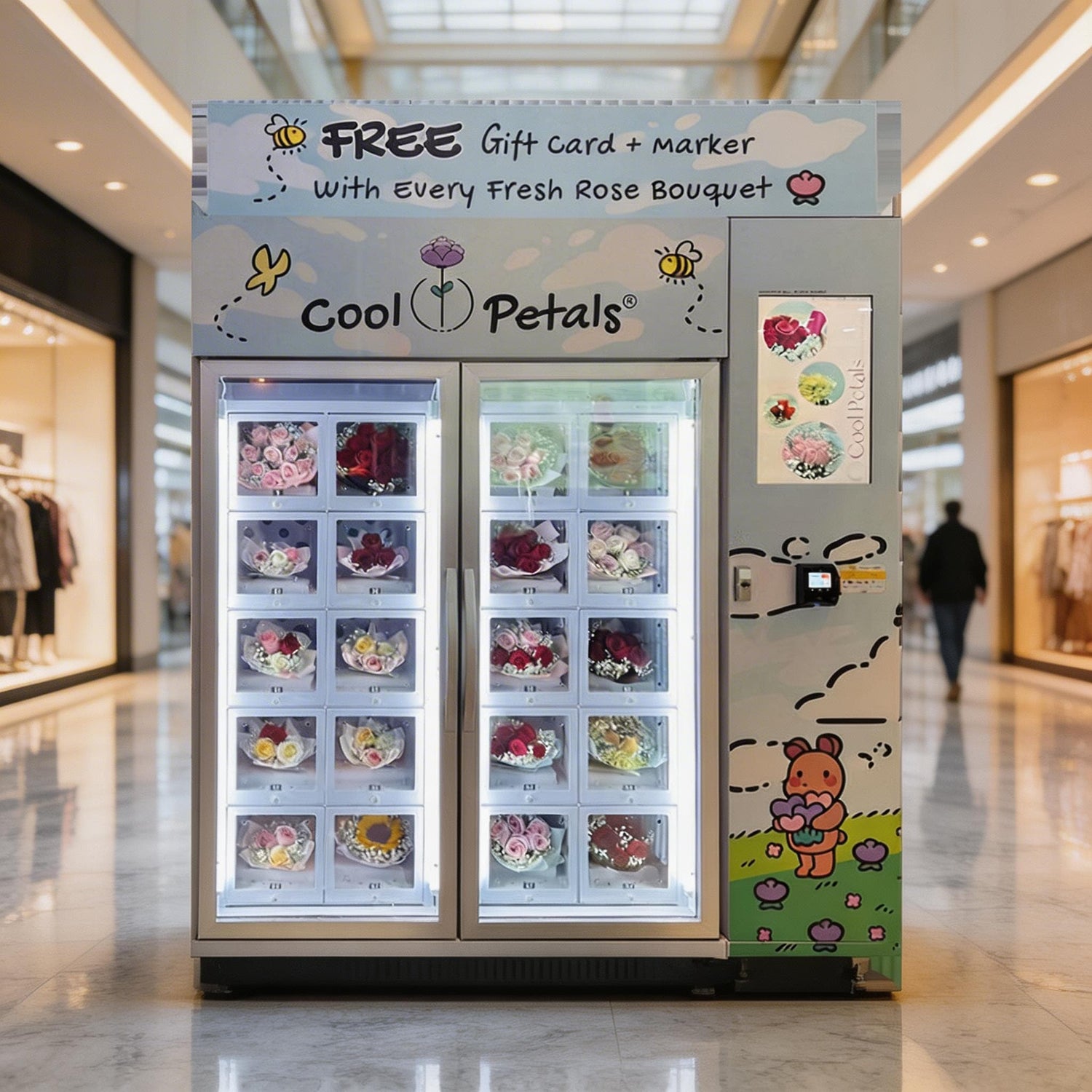 WEIMI Smart Flower Lockers