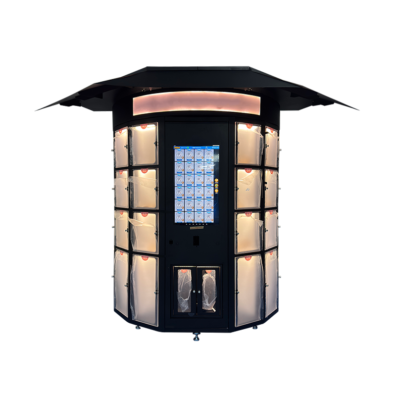 24/7 Outdoor Flower Vending Machine with Refrigeration System and 32-Inch Touch Screen