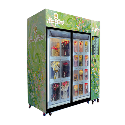 Refrigerated Flowers Lockers Vending Machine | Keep Bouquets Fresh 24/7