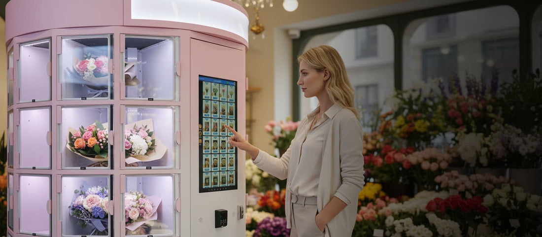 Buy Fresh Flowers Anytime | WEIMI Flower Vending Machines 24/7 Service ...