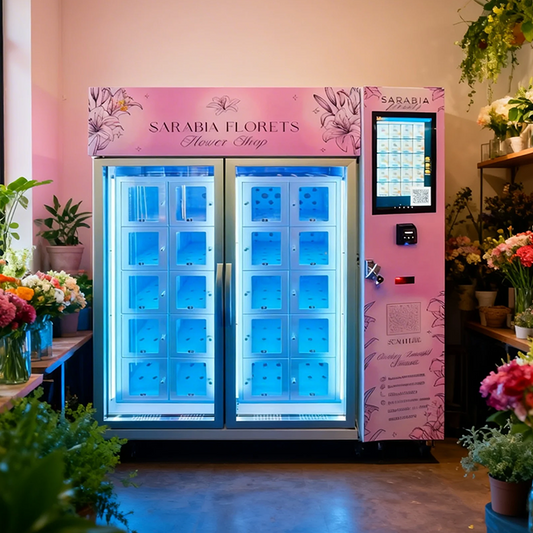 Flowers Lockers Vending Machine | 24/7 Automated Flower Retail Business
