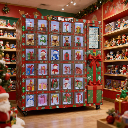 Automatic Toy Gift Box Vending Machine with Smart Transparent Lockers