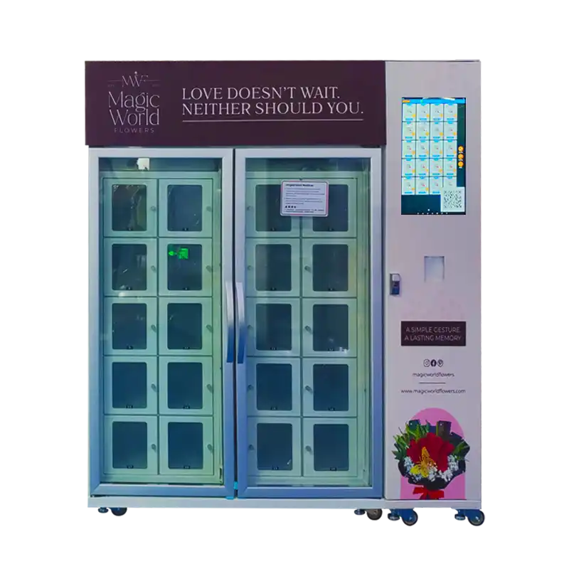 Commercial DOOH Advertising Flower Vending Station (WM-AD21)