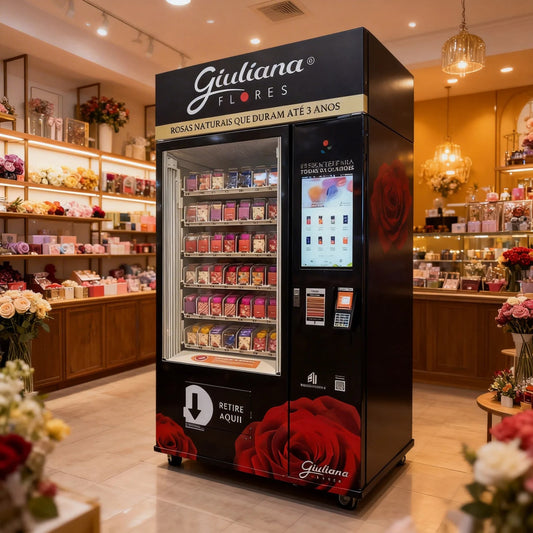 Smart Retail Machine for Souvenirs Jewelry & Preserved Flowers