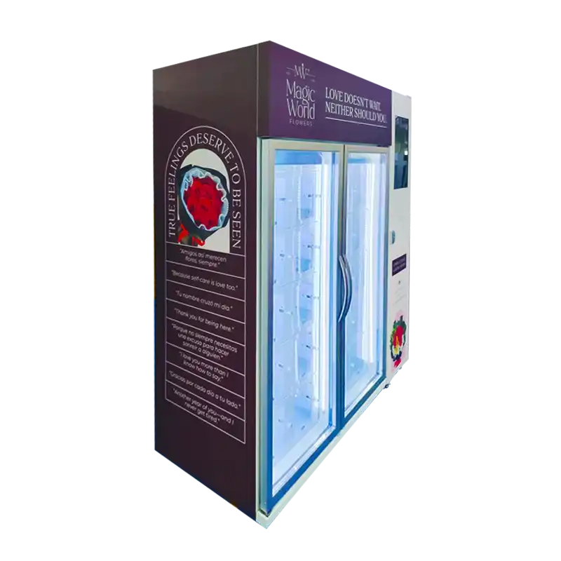 Commercial DOOH Advertising Flower Vending Station (WM-AD21)