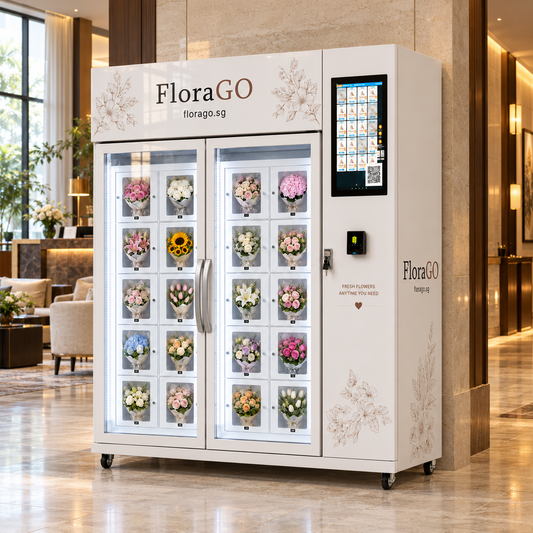 WEIMI WM-PG20 flower vending machine — give each bouquet a clear view, product image 1