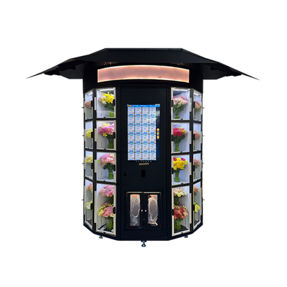 24/7 Outdoor Flower Vending Machine with Refrigeration System and 32-Inch Touch Screen
