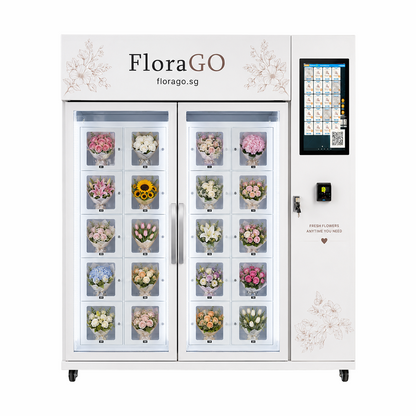 WEIMI Petal Gallery - 20-Bouquet Flower Vending Kiosk