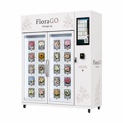 WEIMI Petal Gallery - 20-Bouquet Flower Vending Kiosk