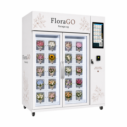 WEIMI Petal Gallery - 20-Bouquet Flower Vending Kiosk