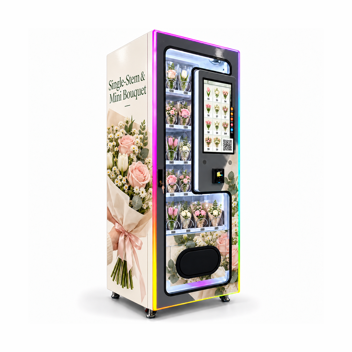 WEIMI Petite Petals - Single-Stem & Mini Bouquet Vending Machine